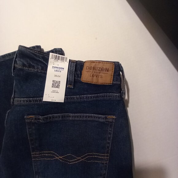 DENIZEN --LEVIs  38 x 34  Mens Jeans   285 Relaxed - Picture 1 of 5